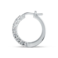 Sterling Silver Semi Mount Earrings Setting Round RD 4x4mm DHJ