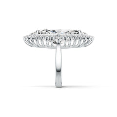 Sterling Silver Semi Mount Ring Setting Marquise MQ 31X14mm DHJ