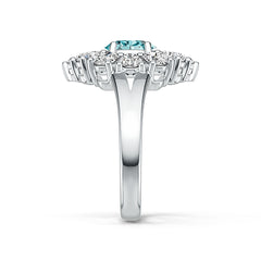 Sterling Silver Semi Mount Ring Setting Oval OV 7X5mm DHJ