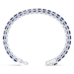 Sterling Silver Semi Mount Tennis Bracelet Setting Round Rd 10x5mm Syzjewelry