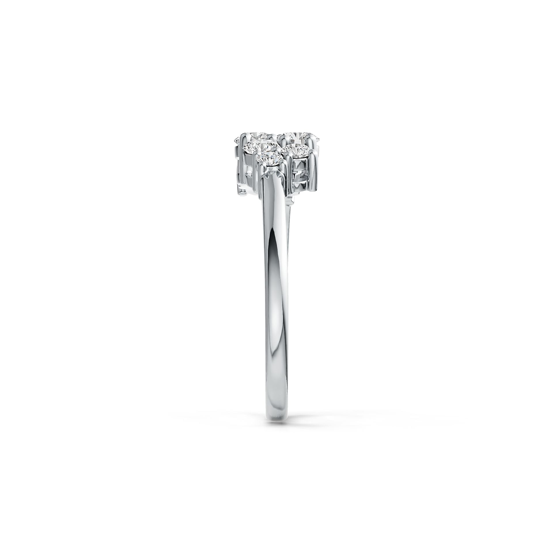 Sterling Silver Semi Mount Ring Setting Round RD 3.5mm RD 3.2mm RD 2.5mm RD 2.1mm DHJ