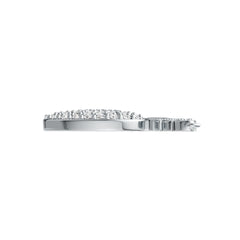 Platinum Pendant with or Moissanite Apple Theme Diamond Accent DHJ