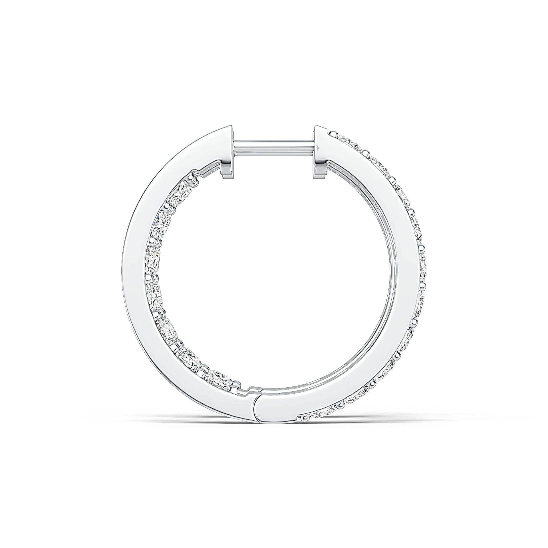 Sterling Silver Semi Mount Earrings Setting Cushion CU 3X3mm DHJ