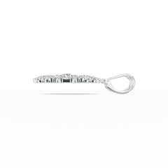 Sterling Silver Semi Mount Earrings Setting Pear PE 5x4mm DHJ