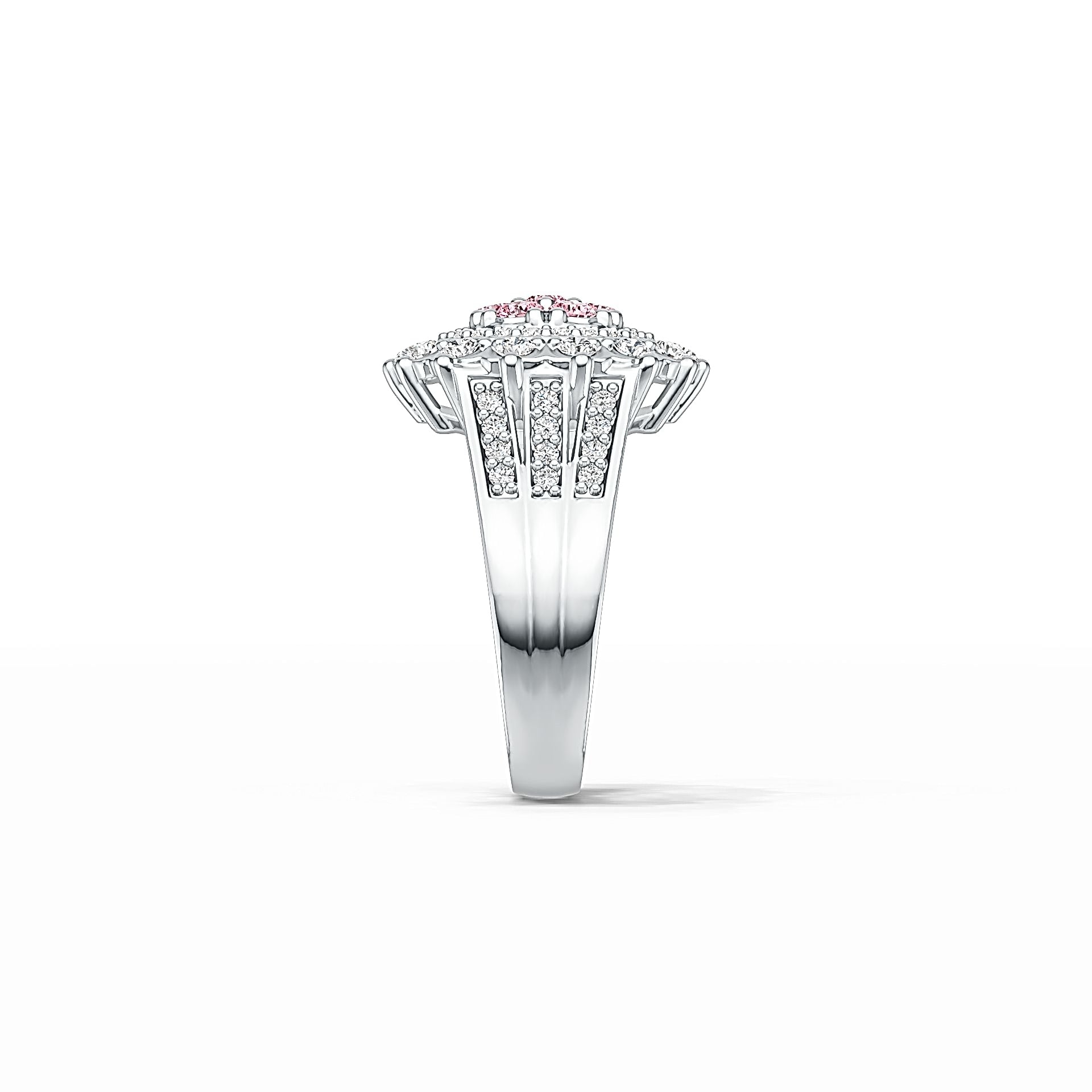 Sterling Silver Semi Mount Ring Setting Round RD 2.5mm DHJ