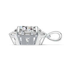 Sterling Silver Semi Mount Pendant Setting Oval OV 12X10mm DHJ