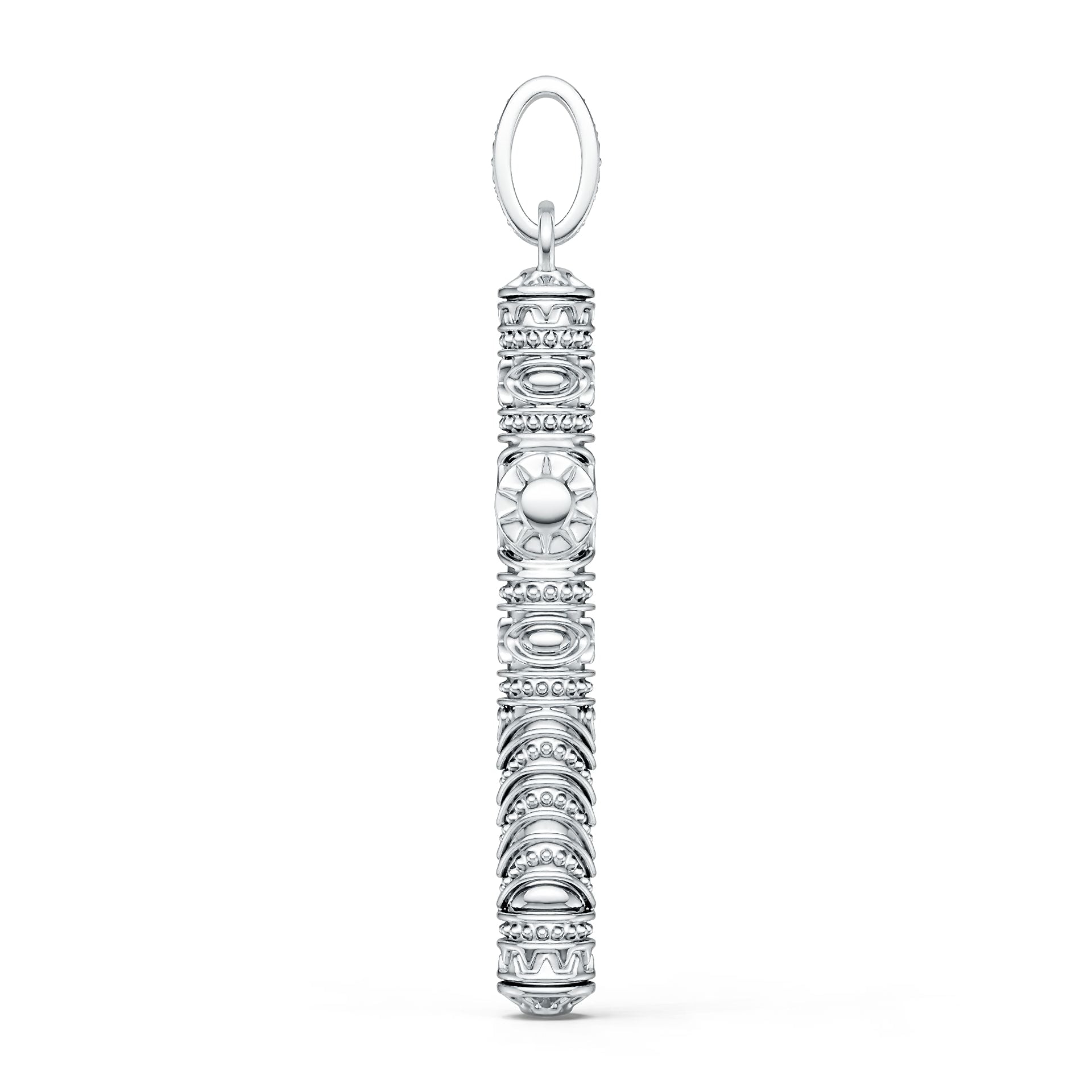Sterling Silver Pendant Solid Cross Theme DHJ