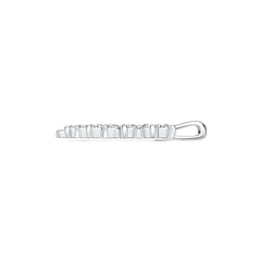 Platinum Semi Mount Pendant Setting Round RD 5X5mm RD 4X4mm RD 3X3mm Diamond Accent DHJ