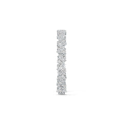 Sterling Silver Semi Mount Bracelet Setting PE 7X5mm PE 6X4mm RD 3.0mm DHJ