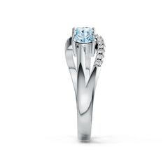 Sterling Silver Semi Mount Ring Setting Oval OV 4X3mm Syzjewelry