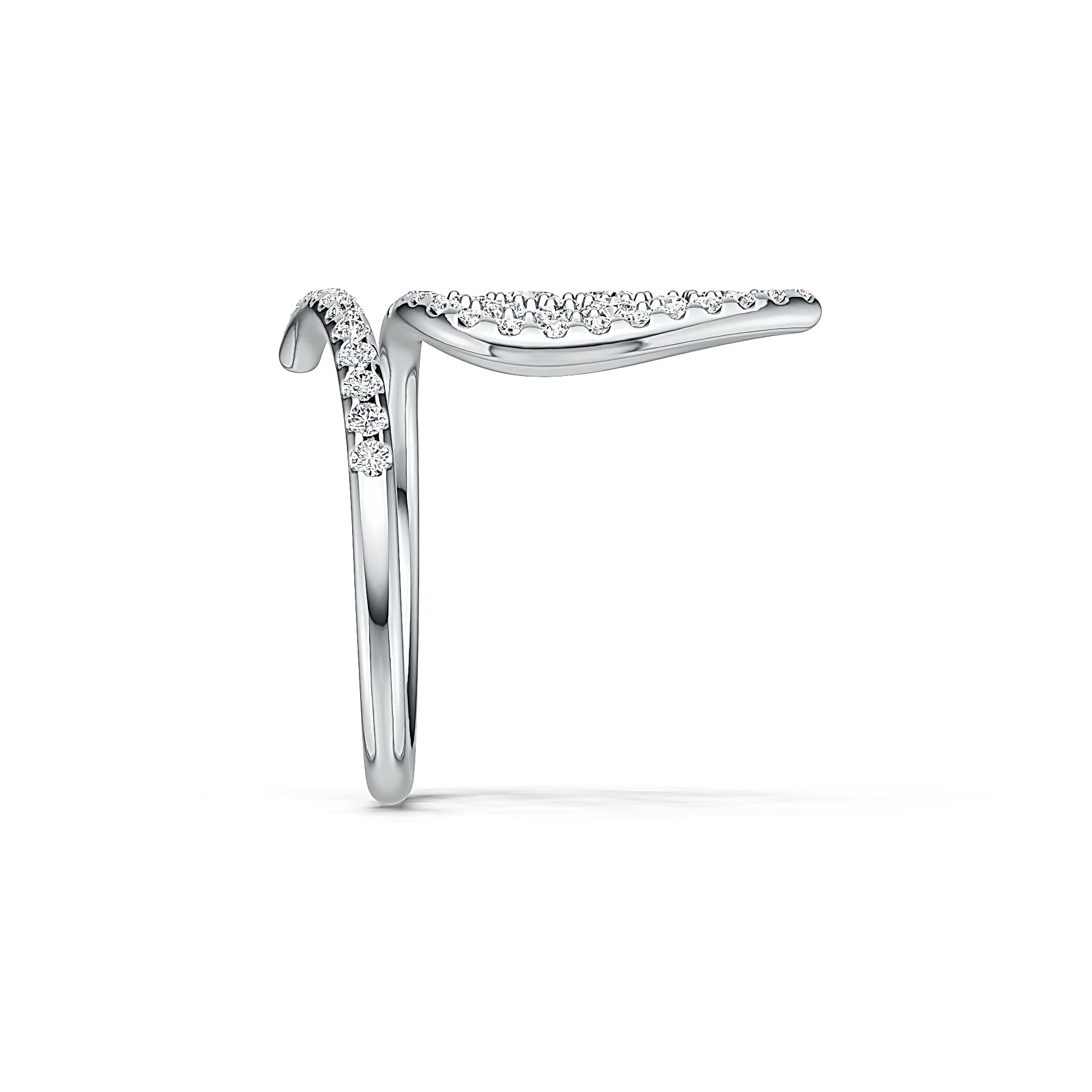 Sterling Silver Semi Mount Ring Setting Round RD 3x3mm DHJ