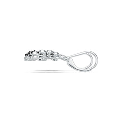 14K Gold Earrings Spider Theme with or Moissanite Diamond Accent DHJ