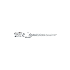 Sterling Silver Semi Mount Pendant Setting Oval OV 8X6mm DHJ