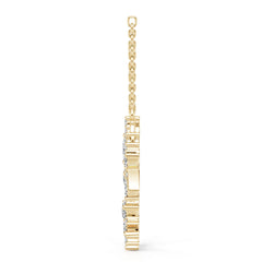 Sterling Silver Semi Mount Necklace Setting Marquise Ma 6x3mm DHJ