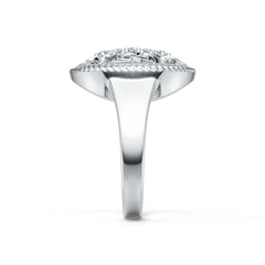 14K Gold Semi Mount Ring Setting Round Ro Syz Jewelry