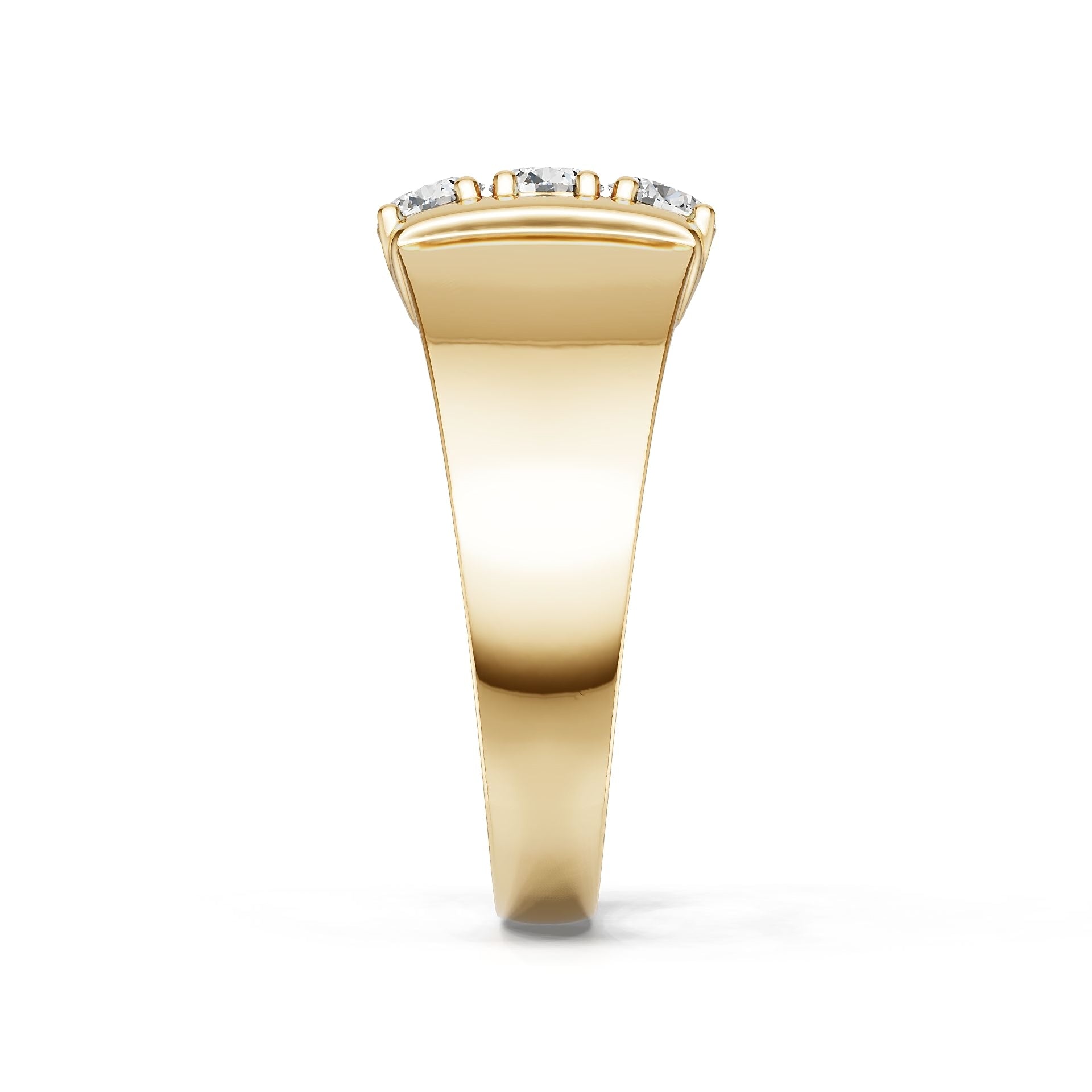 Sterling Silver Semi Mount Ring Setting Round Ro 4x4mm Syzjewelry