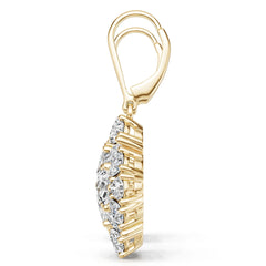 Platinum Semi Mount Earrings Setting Trillion Tr 5x5mm Diamond Accent Syz Jewelry