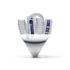 Sterling Silver Semi Mount Ring Setting Round Ro 2x1mm DHJ