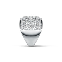 Sterling Silver Semi Mount Ring Setting Round RD 2.5mm White Topaz DHJ