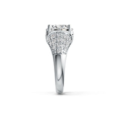 Sterling Silver Semi Mount Ring Setting Round RD 10.5mm DHJ