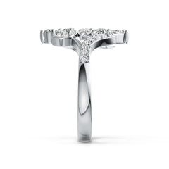 Sterling Silver Semi Mount Ring Setting Pear PE 5X3mm DHJ