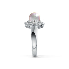 Sterling Silver Semi Mount Ring Setting Round RD 8x8mm DHJ