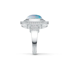 Sterling Silver Semi Mount Ring Setting Oval OV 11X9mm DHJ