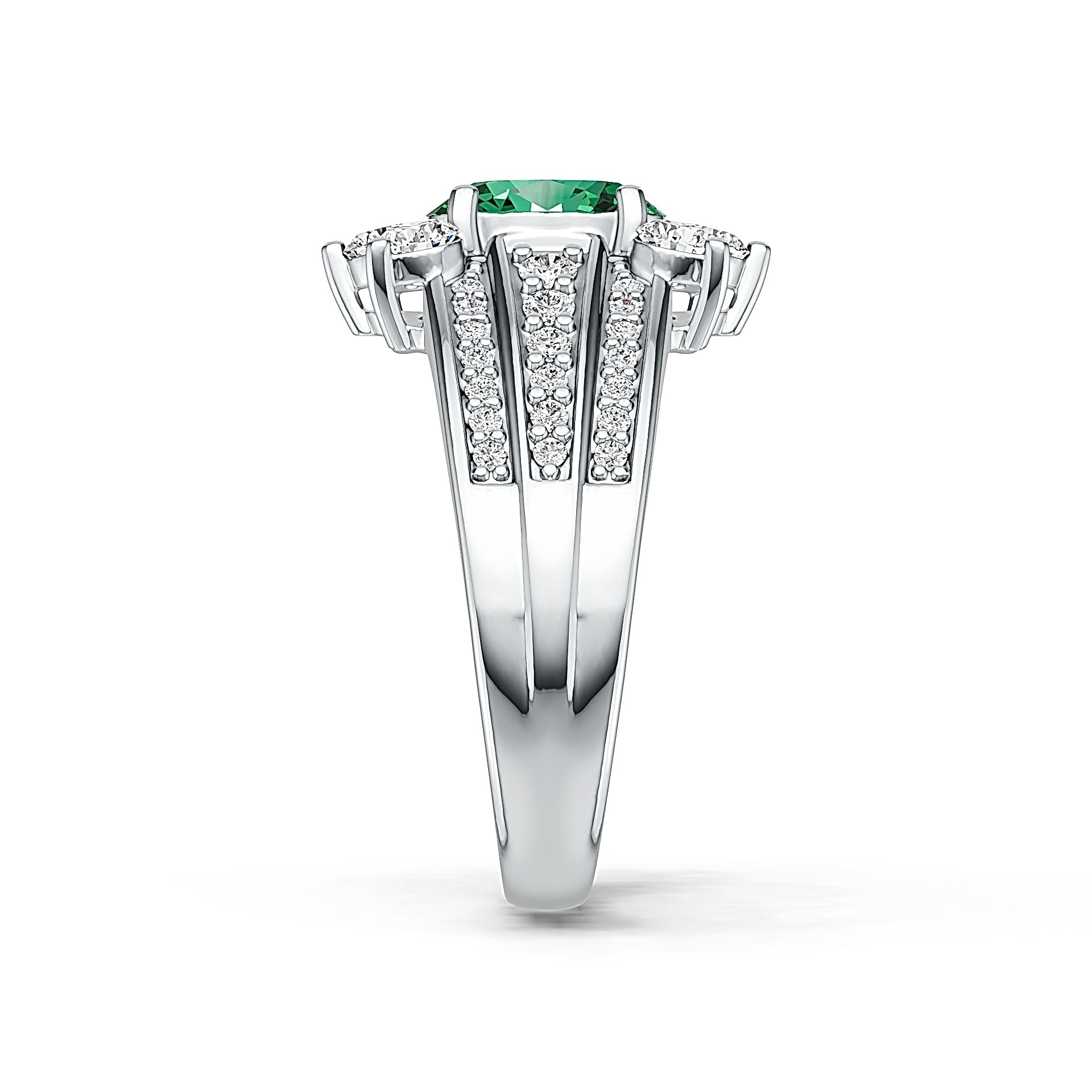 Sterling Silver Semi Mount Ring Setting Oval OV 8X6mm DHJ