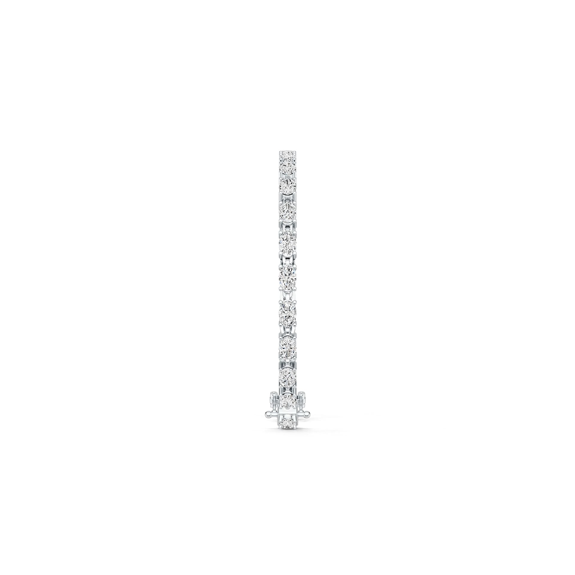 Sterling Silver Semi Mount Bracelet Setting Oval OV 6X4mm DHJ