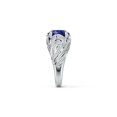Sterling Silver Semi Mount Ring Setting Round RD 12x12mm