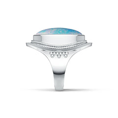 Sterling Silver Semi Mount Ring Setting Marquise MQ 21X10.5mm DHJ