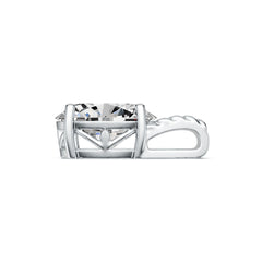 Sterling Silver Semi Mount Pendant Setting Oval OV 12X10mm DHJ