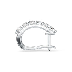 Sterling Silver Semi Mount Earrings Setting Round RD 4x4mm DHJ