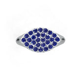 Sterling Silver Semi Mount Ring Setting Round Rd DHJ