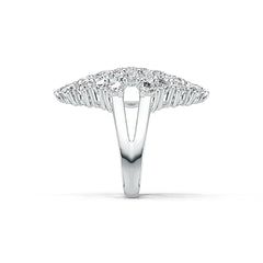 Sterling Silver Semi Mount Ring Setting Pear PE 4X3mm DHJ