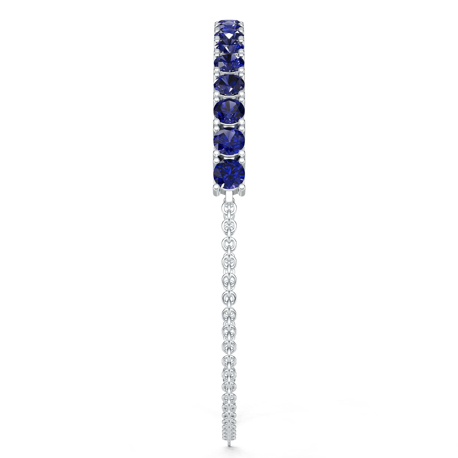 14K Gold Semi Mount Bracelet Setting Round Ro Syz Jewelry