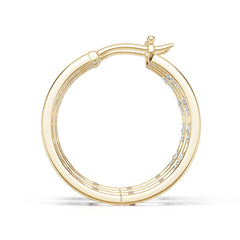 14K Gold Semi Mount Earrings Setting Round Ro 6x6mm Syz Jewelry