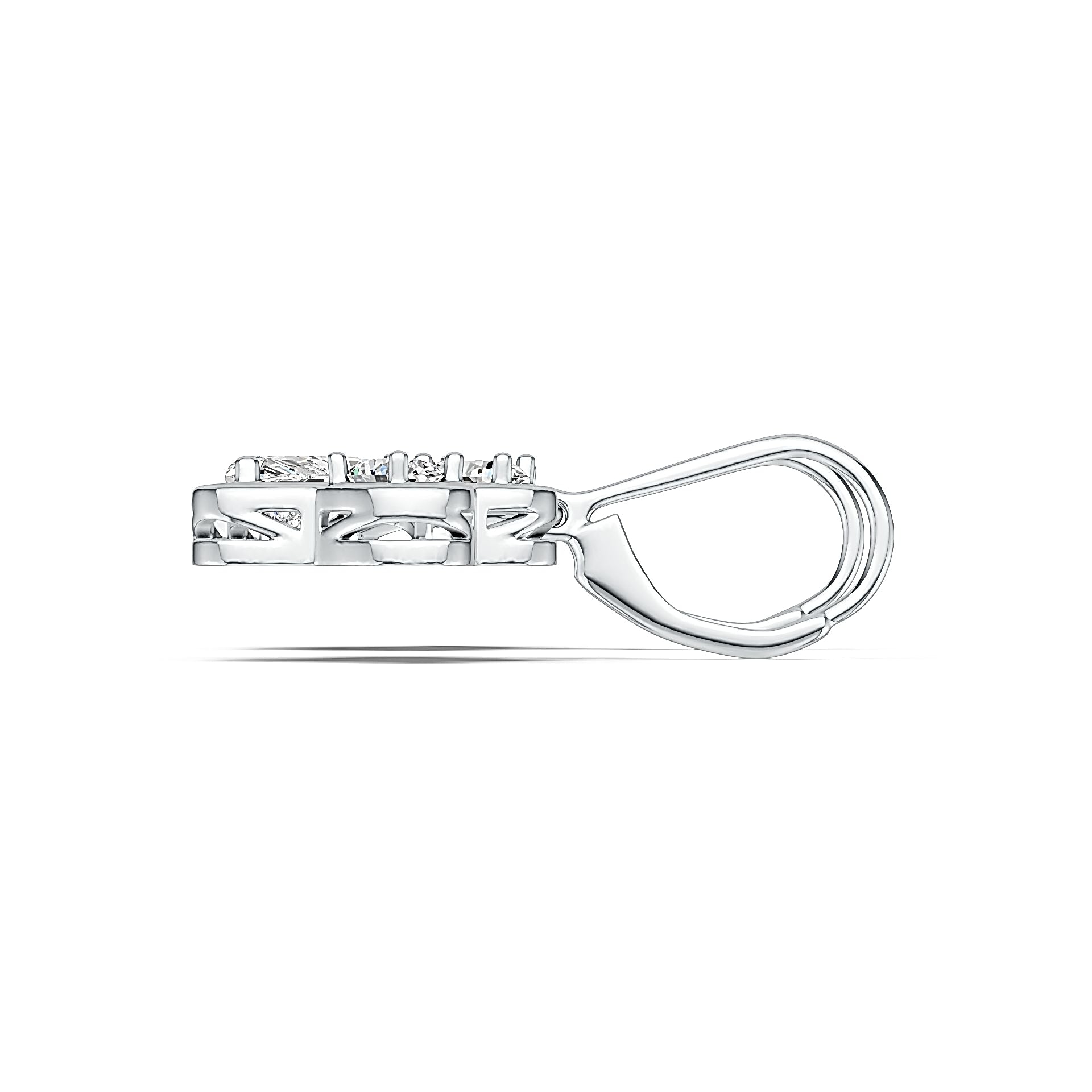 Sterling Silver Semi Mount Earrings Setting Heart HT 6X6mm OV 4x3mm OV 3x2mm Paw Dangle Earrings Syzjewelry