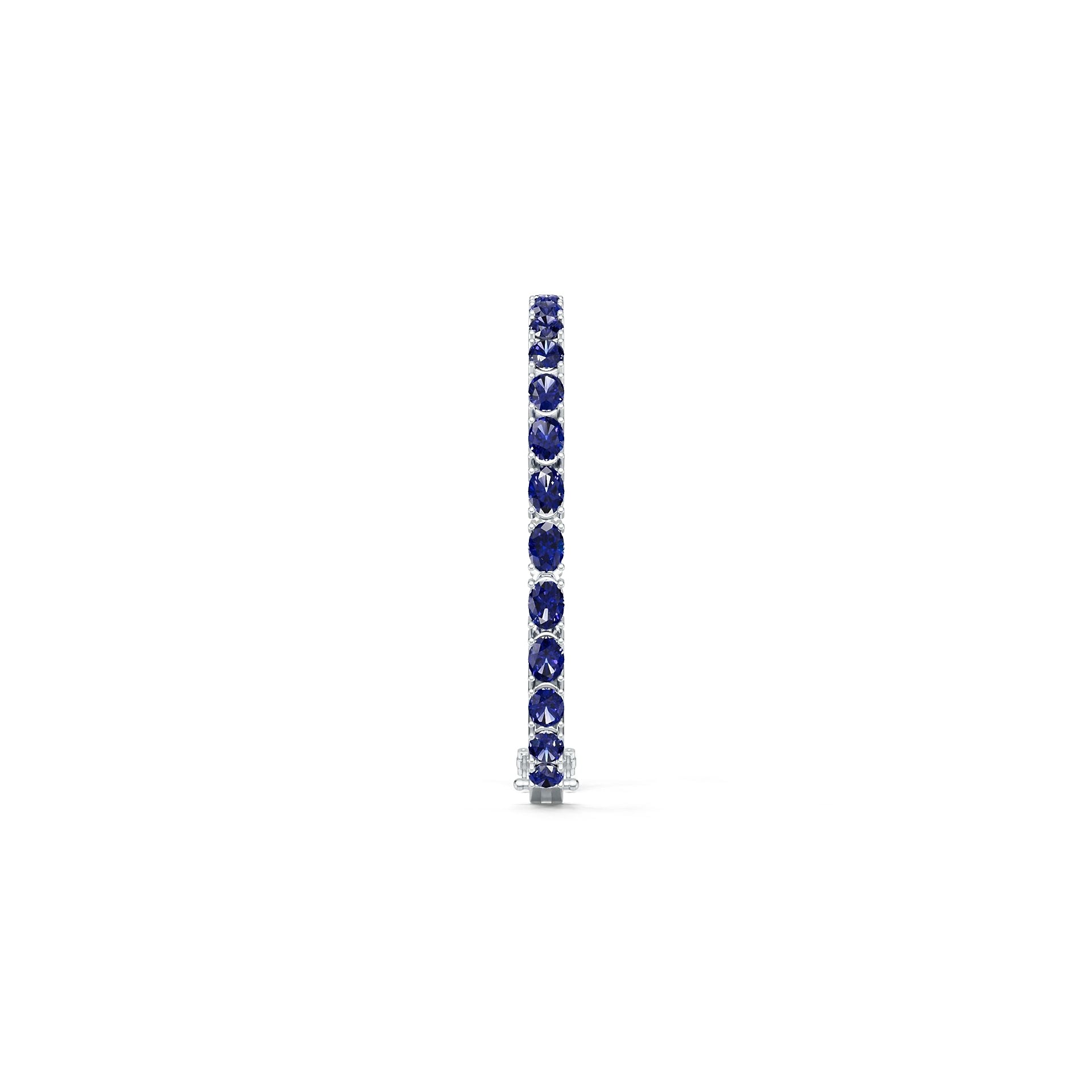 Sterling Silver Semi Mount Tennis Bracelet Setting OV 7x5mm Solid Silver Syzjewelry