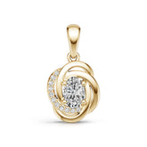 Sterling Silver Semi Mount Pendant Setting Oval Ov 5x4mm Syz Jewelry