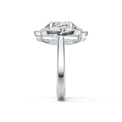 Sterling Silver Semi Mount Ring Setting Oval OV 12X10mm DHJ