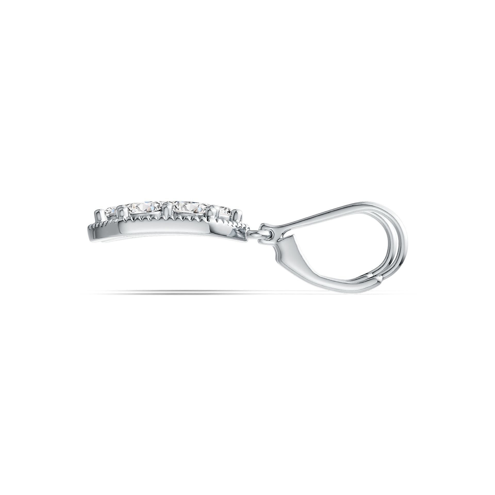 Sterling Silver Semi Mount Earrings Setting Oval OV 4X3mm DHJ