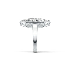 Sterling Silver Sterling Silver Semi Mount Ring Setting Oval OV 6X4mm PE 6X4mm Syzjewelry