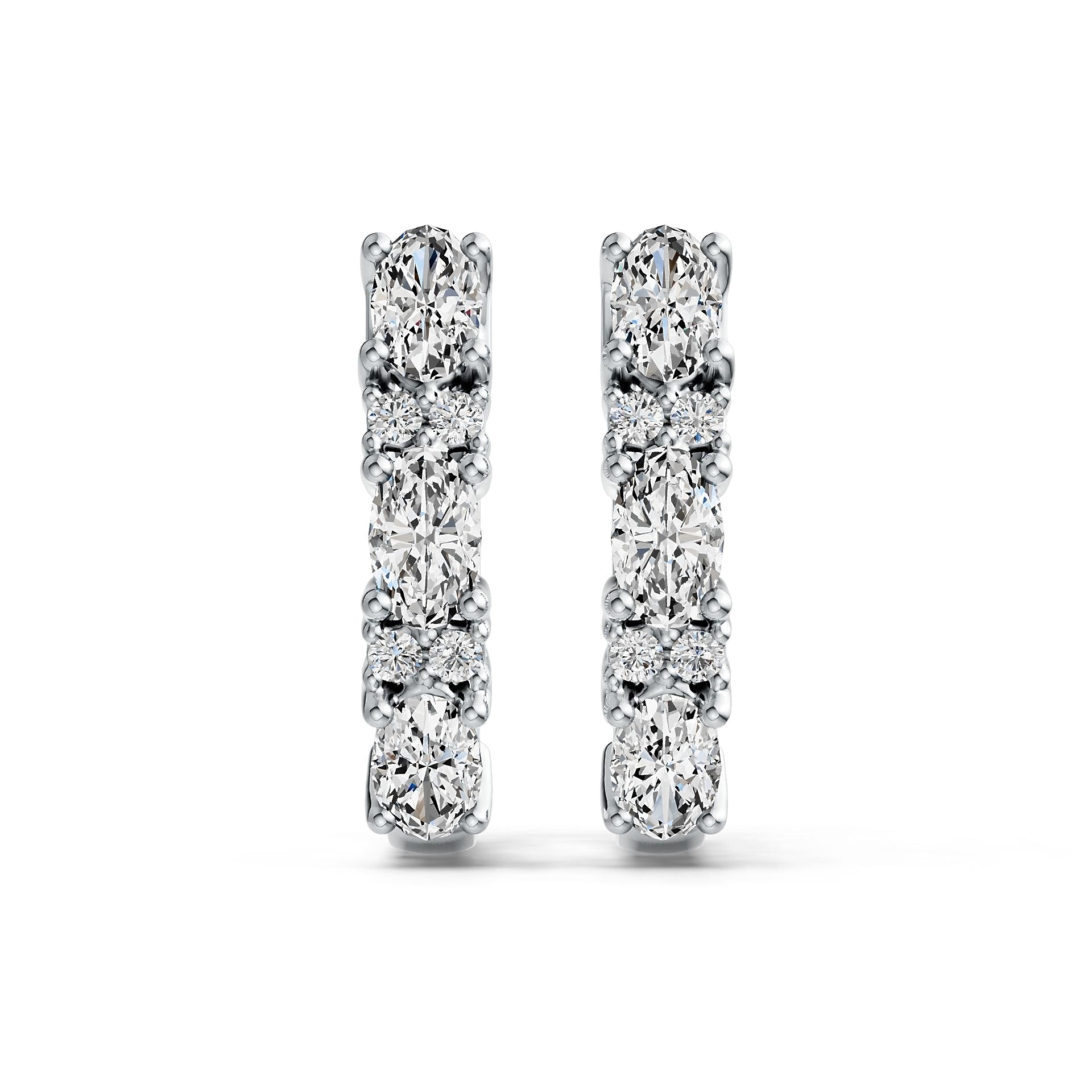 Sterling Silver Semi Mount Earrings Setting Oval OV 5x3mm Syzjewelry