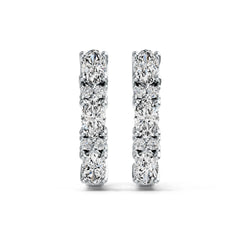 Sterling Silver Semi Mount Earrings Setting Oval OV 5x3mm Syzjewelry