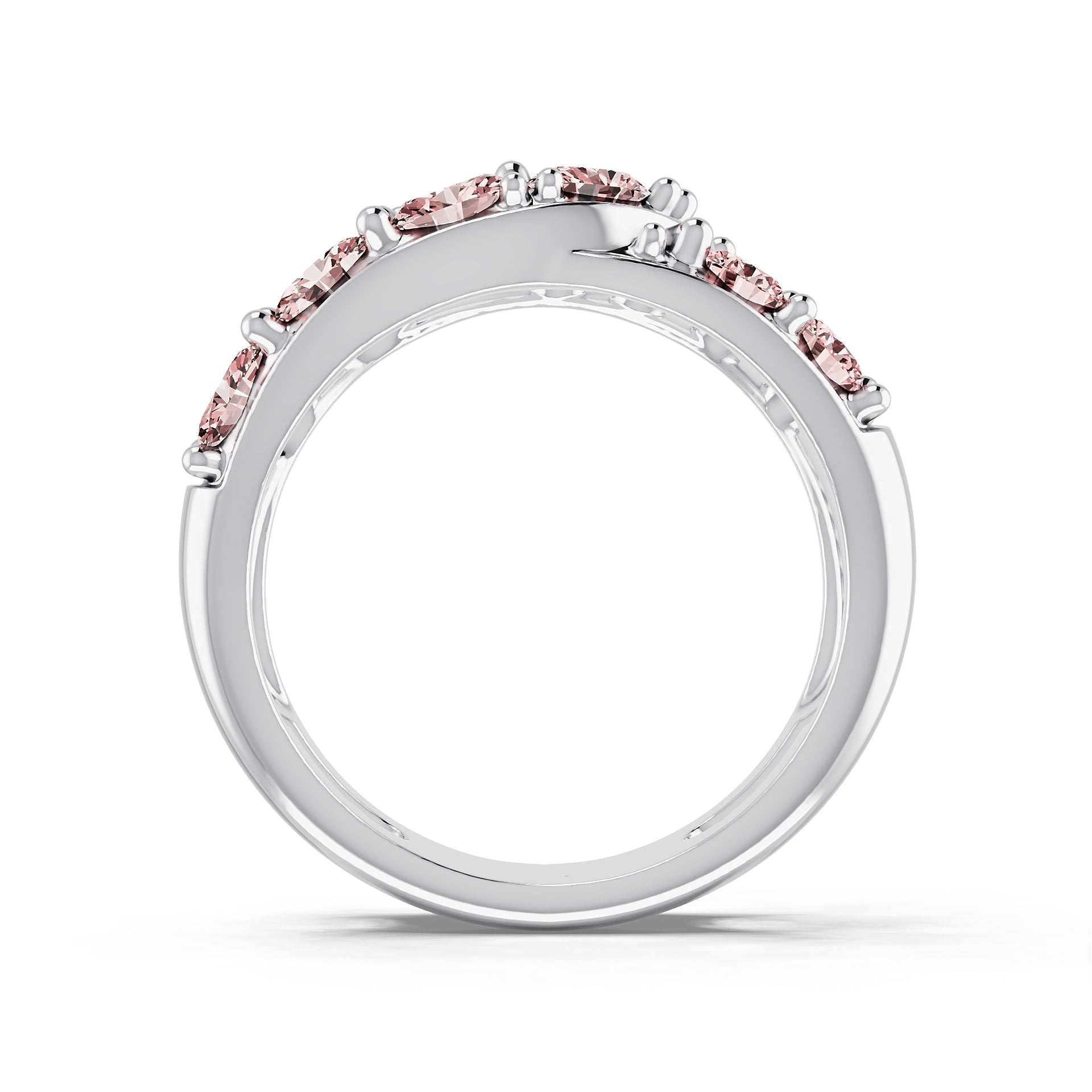14K Gold Semi Mount Ring Setting Oval Ov 4x3mm Diamond Accent Syz Jewelry