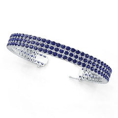 18K Gold Semi Mount Bracelet Setting Round Ro Syz Jewelry