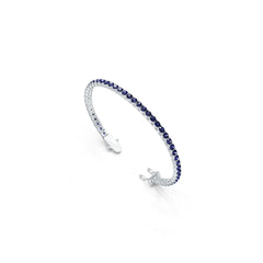 10K Gold Semi Mount Bracelet Setting Round Rd Moissanite Accent Syzjewelry