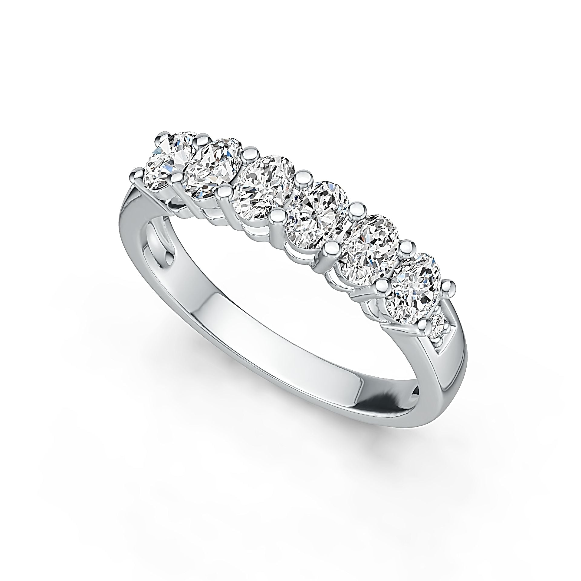 Sterling Silver Semi Mount Ring Setting Oval OV 4X3mm DHJ