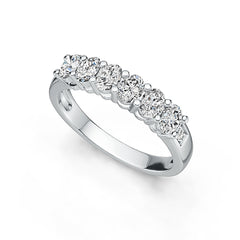 Sterling Silver Semi Mount Ring Setting Oval OV 4X3mm DHJ